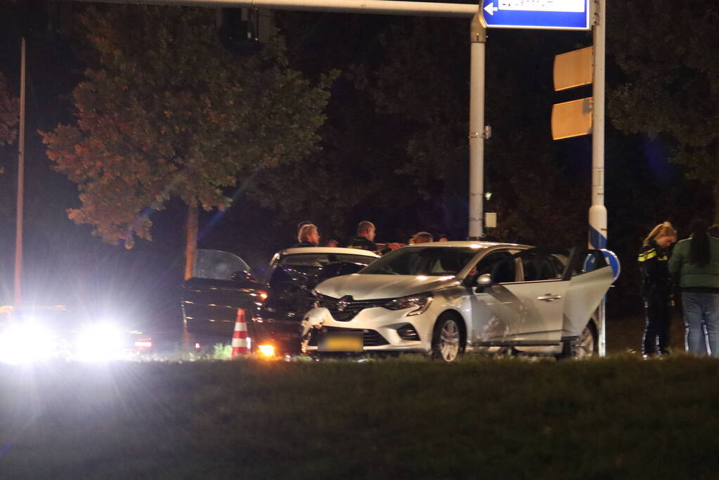 Opnieuw aanrijding bij kruising