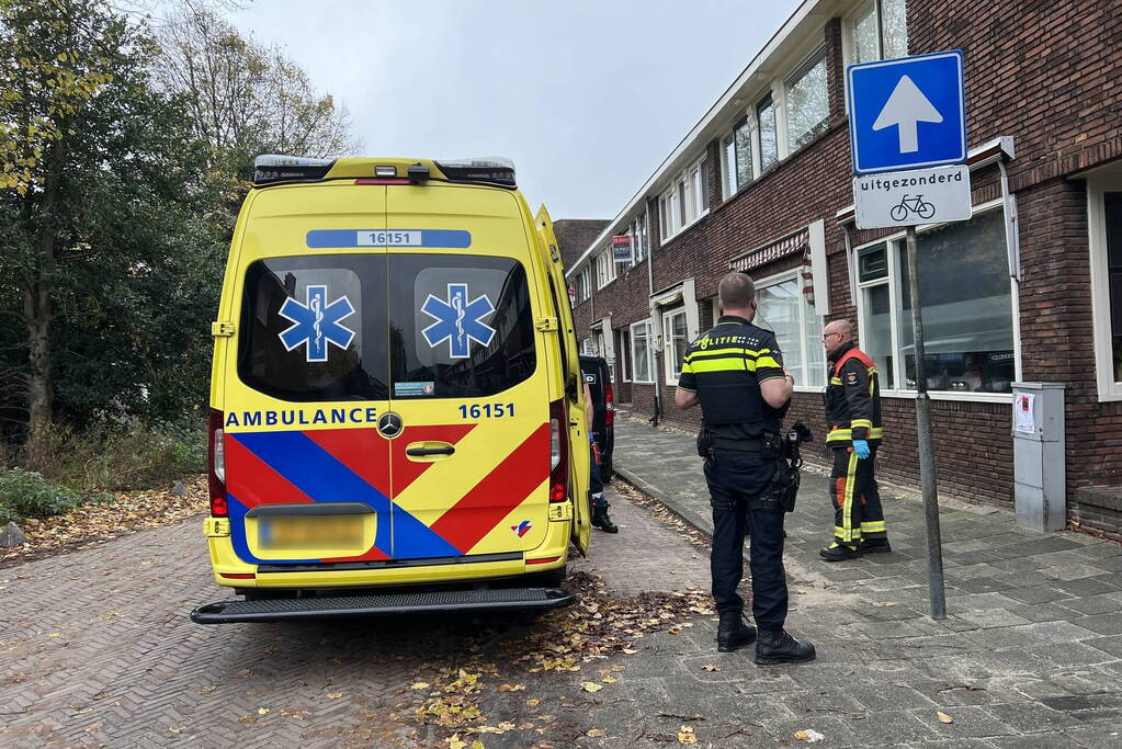 Persoon gewond na elektrocutie