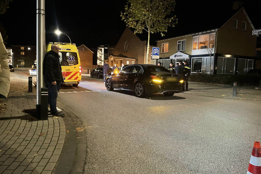 Fietser in botsing met automobilist