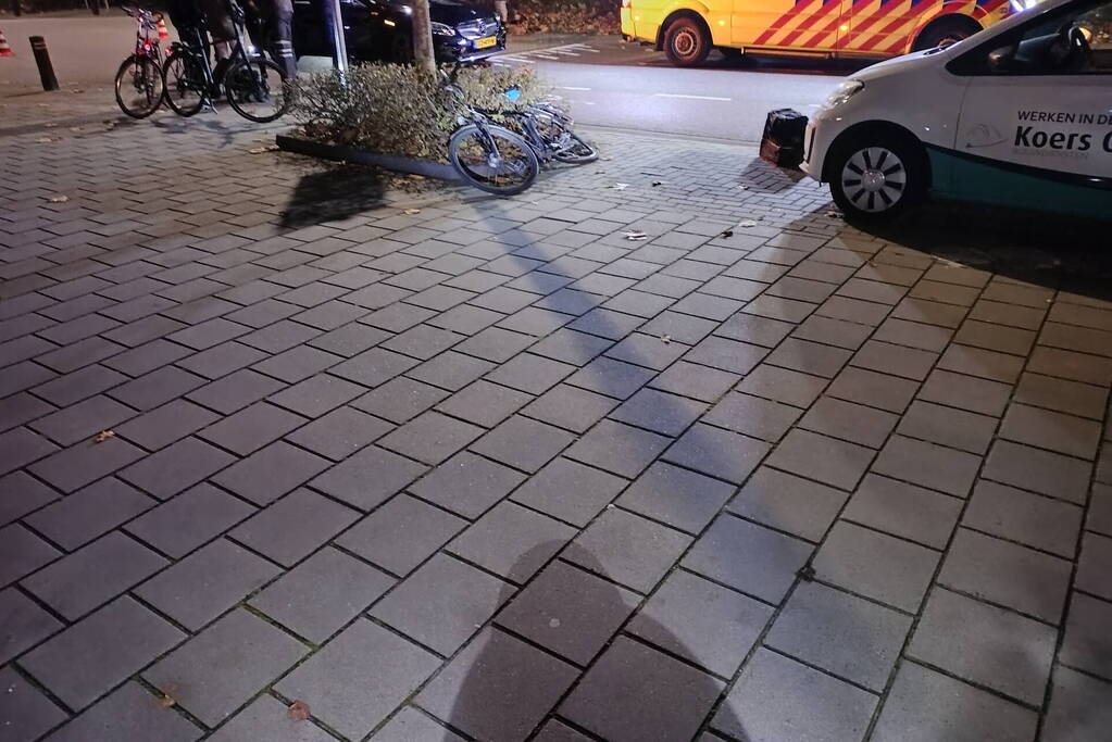 Fietser in botsing met automobilist