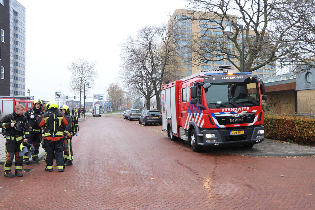 Flinke rookontwikkeling bij brand in hoogspanningscentrale