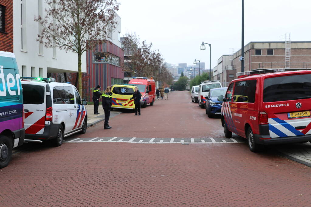 Flinke rookontwikkeling bij brand in hoogspanningscentrale