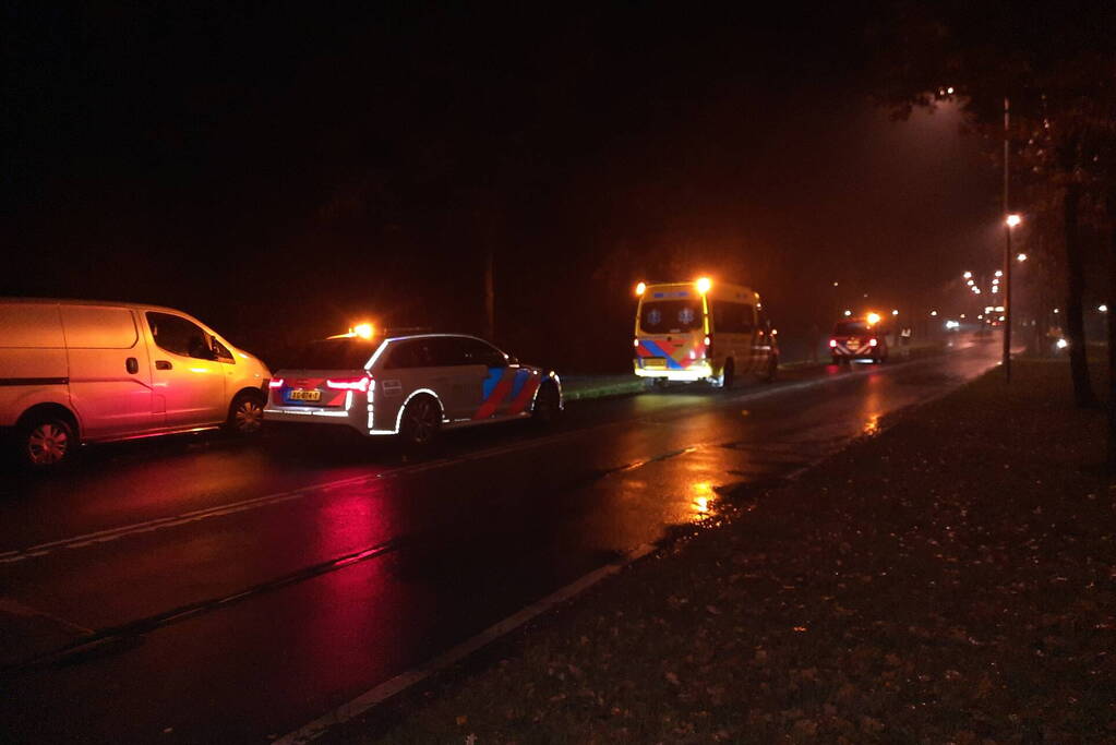 Auto raakt van de weg en belandt in sloot