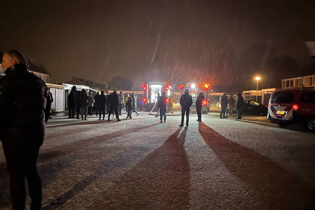 Brand in woning snel geblust