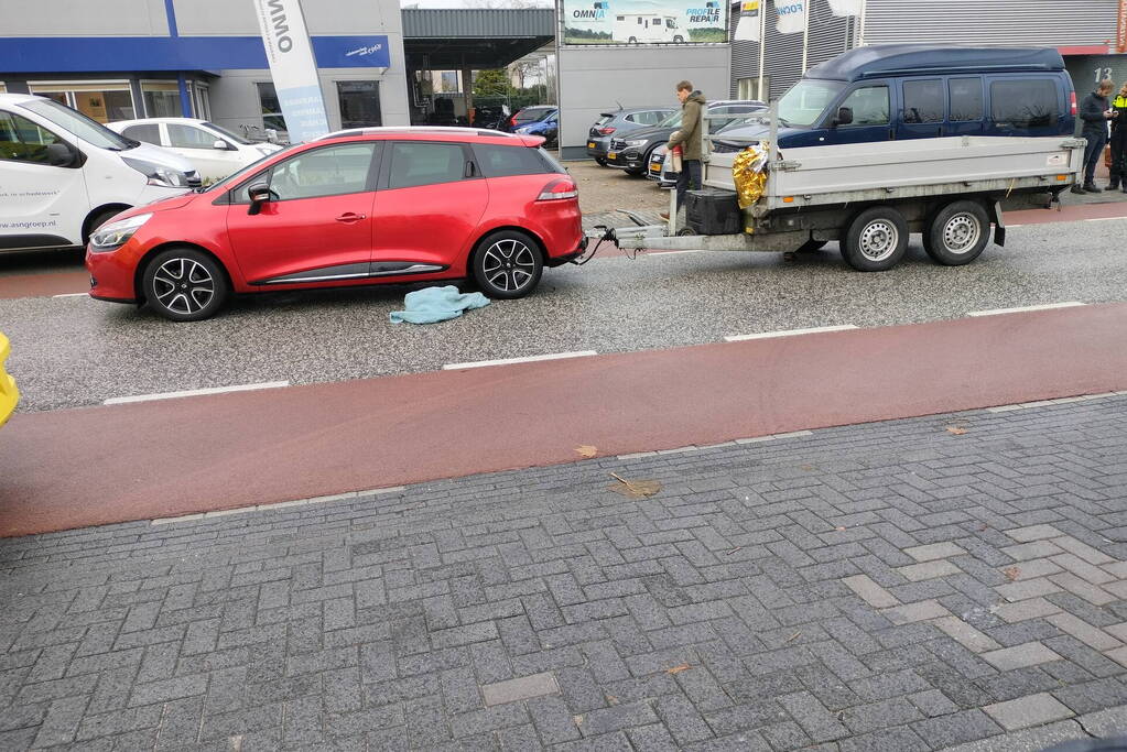 Gewonde bij aanrijding met personenauto