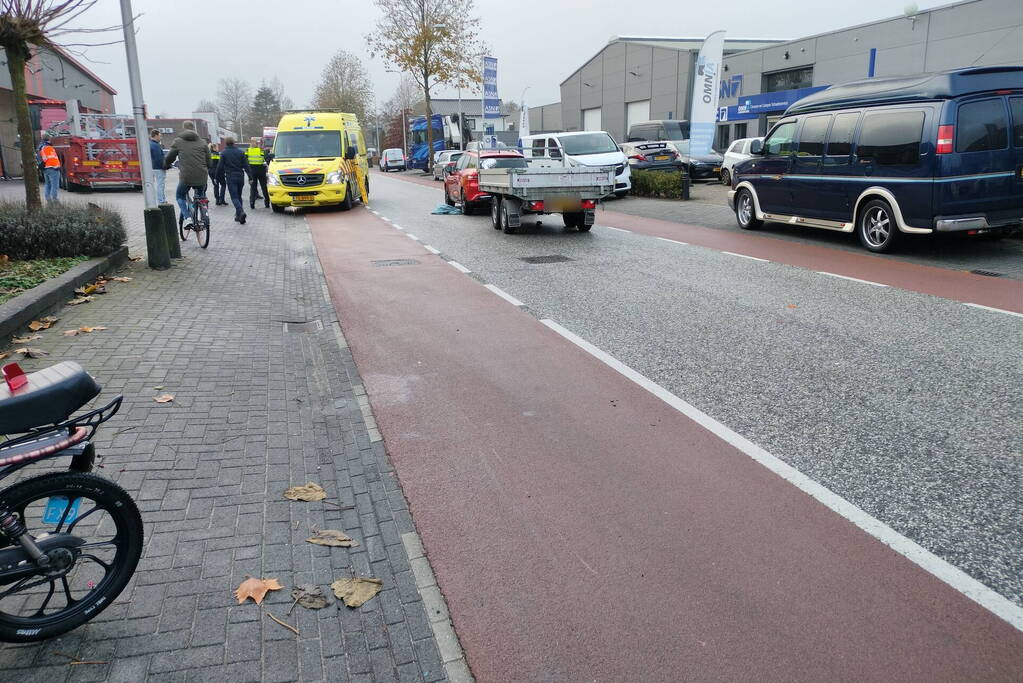 Gewonde bij aanrijding met personenauto