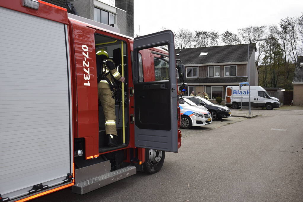 Riool verstopping zorgt voor gaslekkage