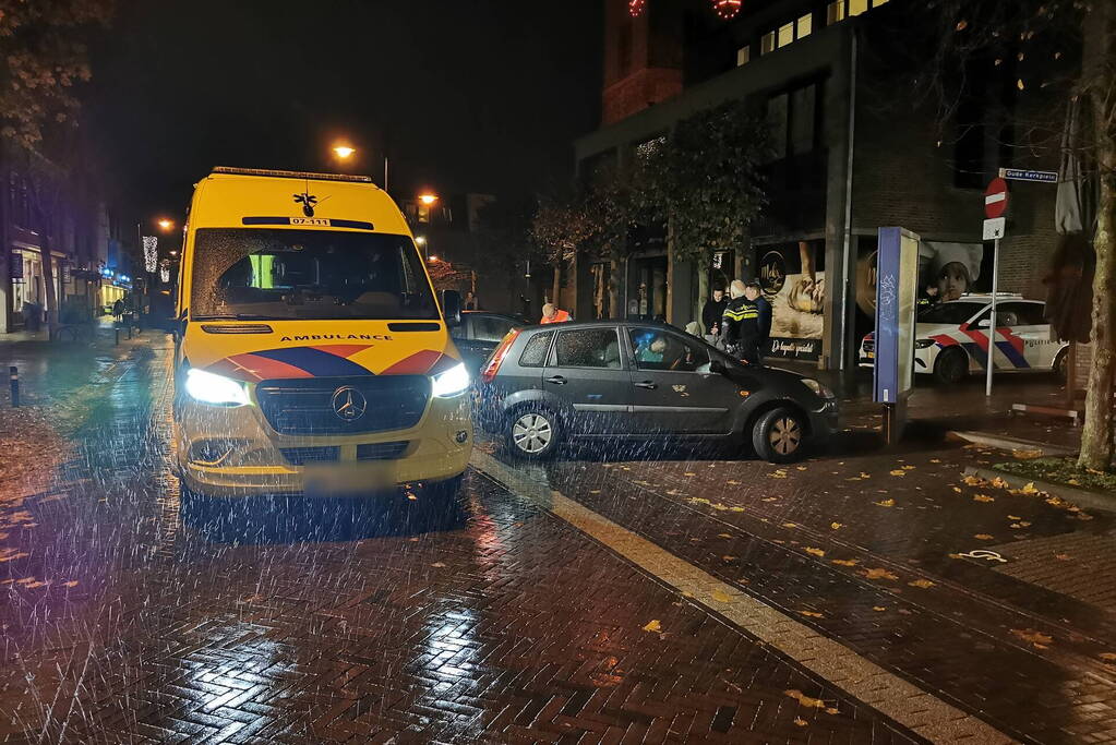 Fietser gewond bij botsing met automobilist