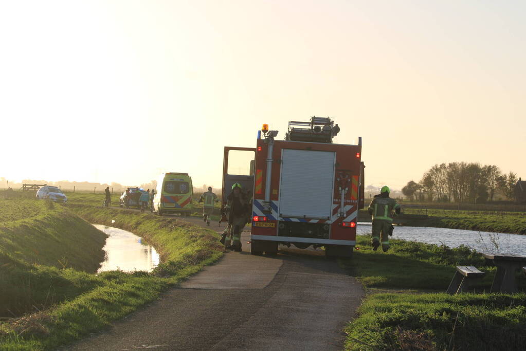Overleden persoon aangetroffen in het water