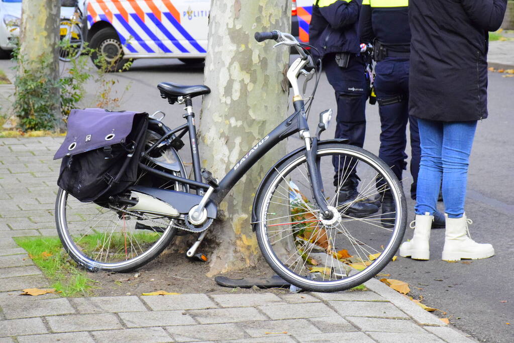 Fietser gewond bij aanrijding met auto