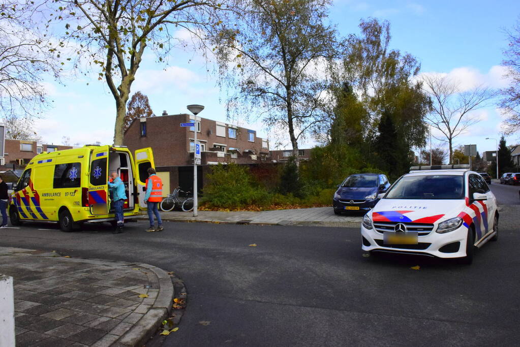 Fietser gewond bij aanrijding met auto