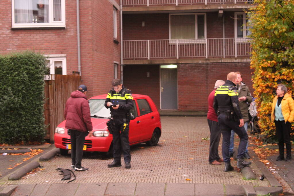 Enorme chaos na ongeval met meerdere voertuigen