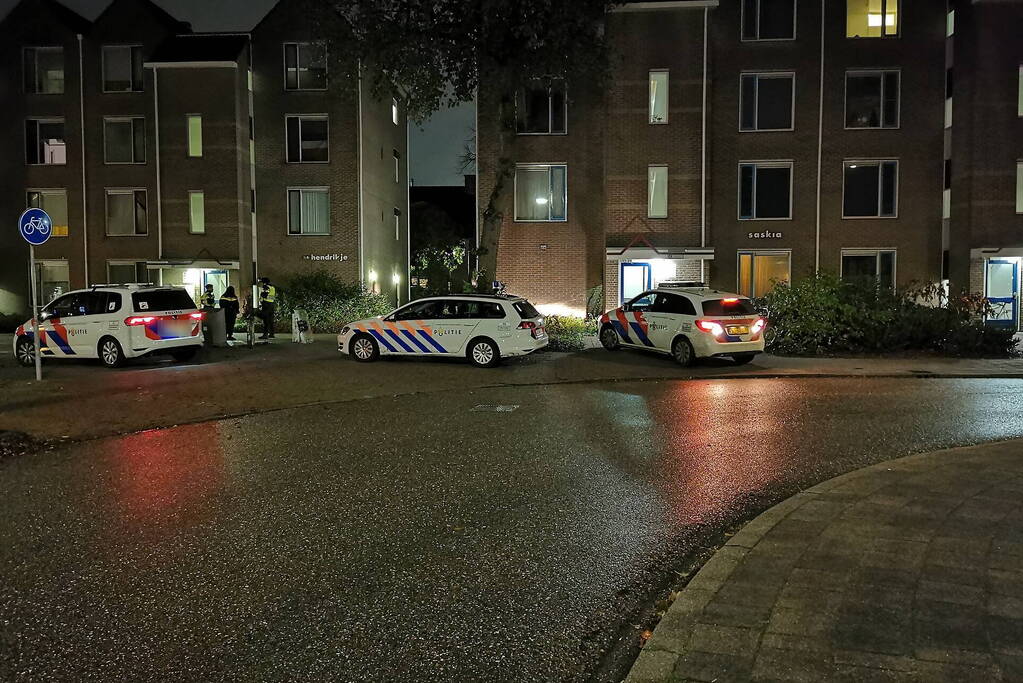 Bewoner aangehouden na instap in woning