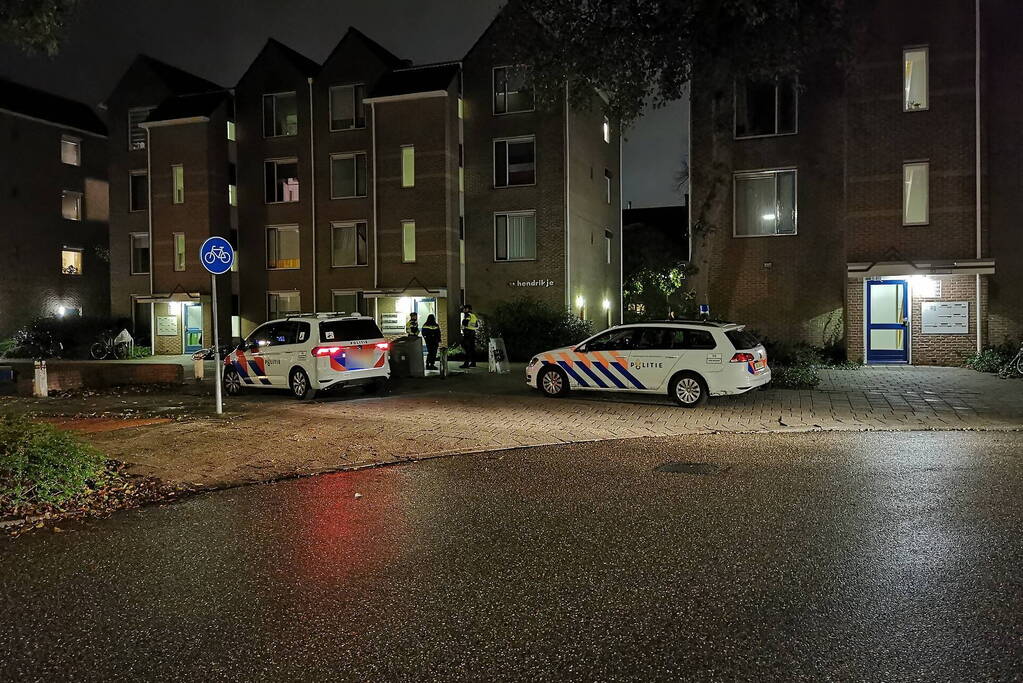 Bewoner aangehouden na instap in woning