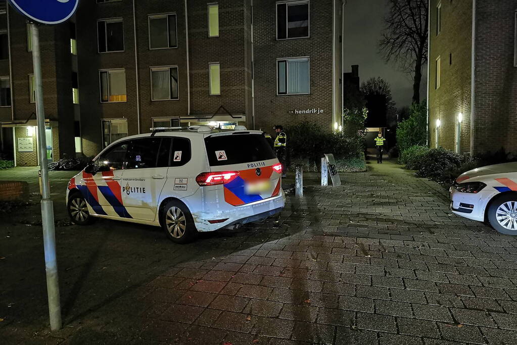 Bewoner aangehouden na instap in woning
