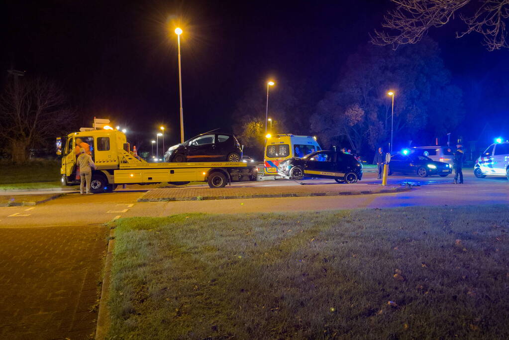 Gewonde bij aanrijding tussen auto's