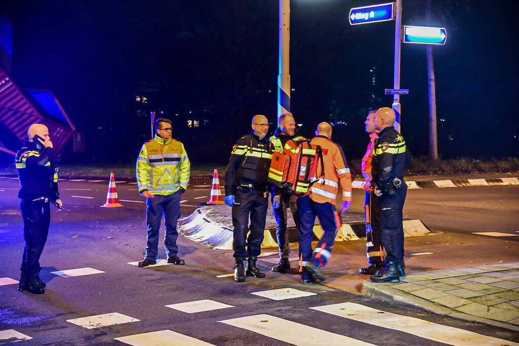 Fietser zwaargewond bij aanrijding