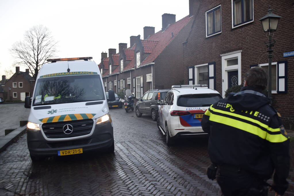 Traumahelikopter ingezet bij brand in slaapkamer