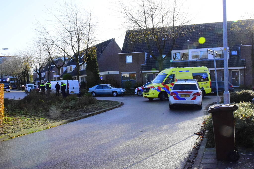 Voetganger aangereden door pakketbezorger