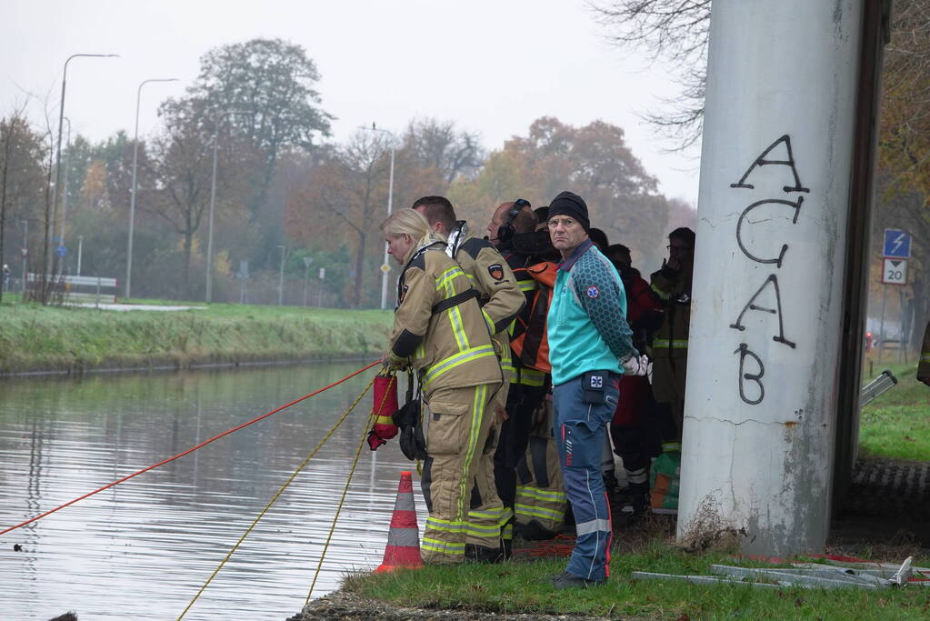 Grote zoekactie na melding persoon te water