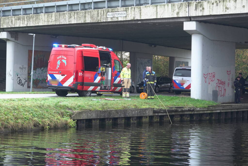 Grote zoekactie na melding persoon te water