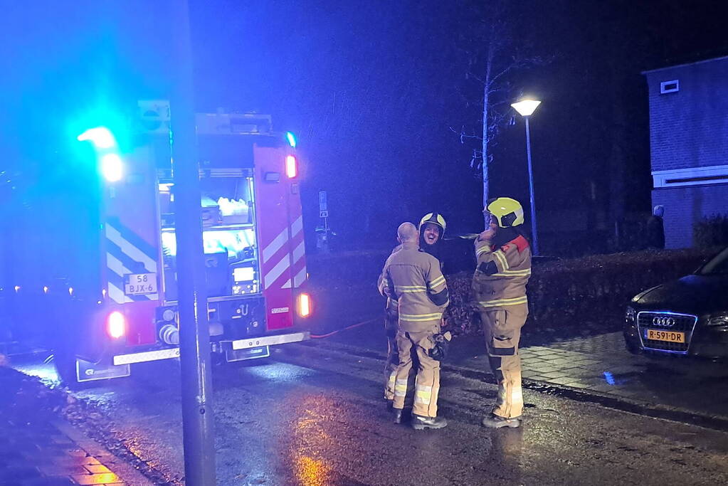 Woningbrand snel onder controle
