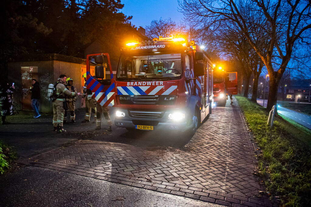 Rookontwikkeling door pannetje op het vuur