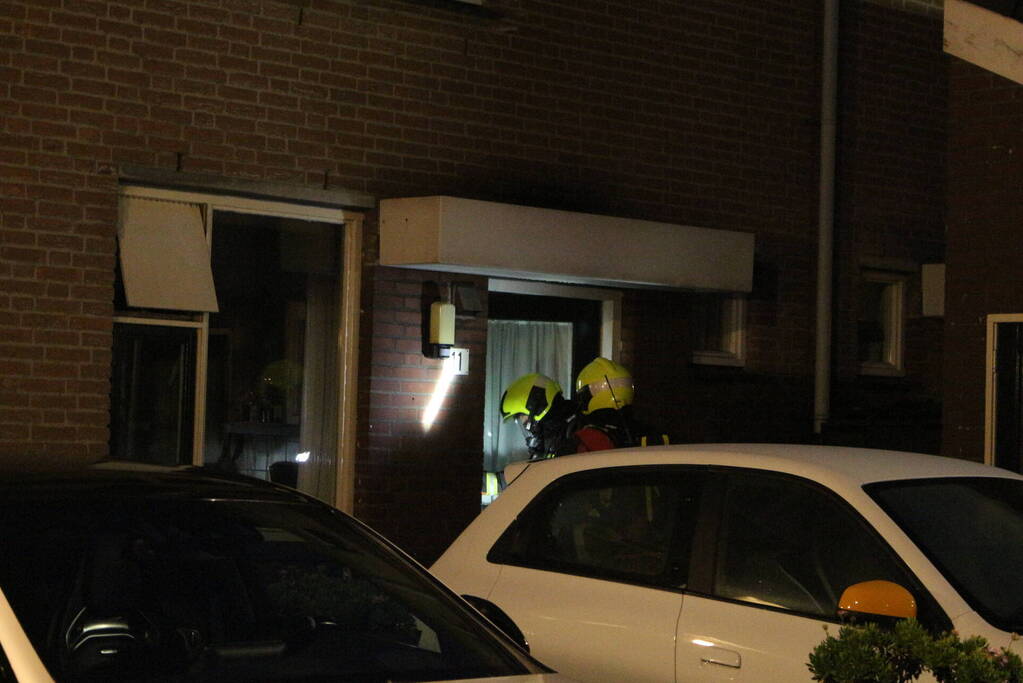Brand in keuken van woning snel geblust