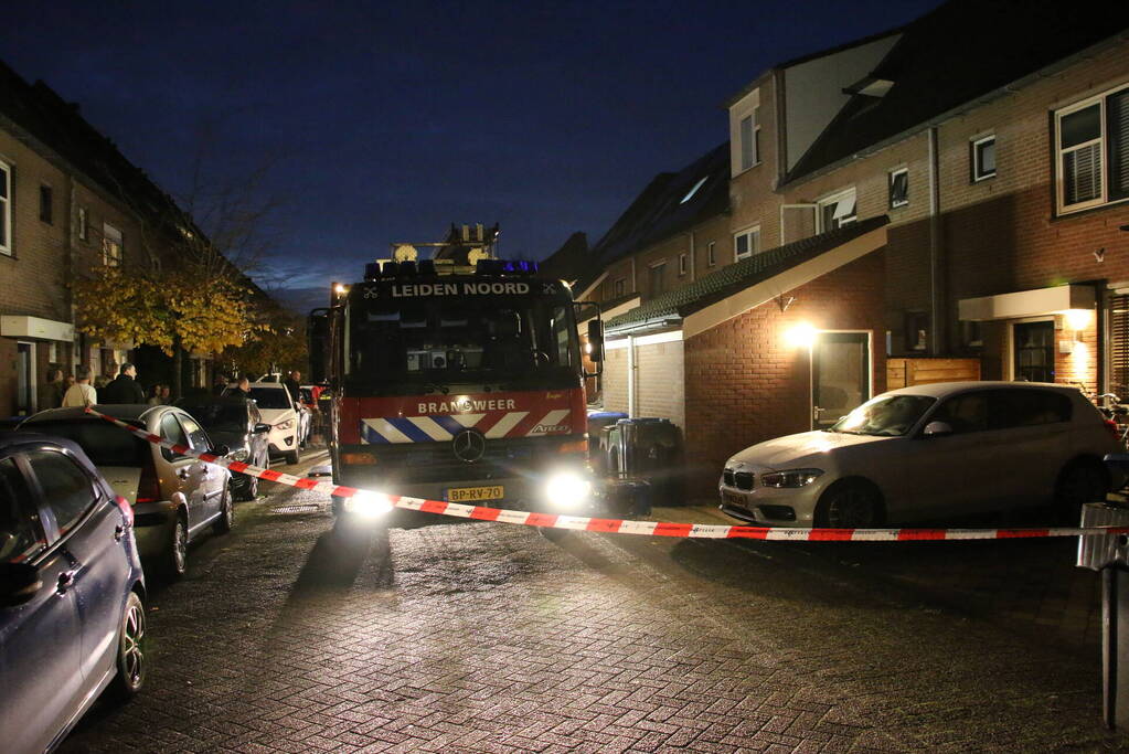 Brand in keuken van woning snel geblust