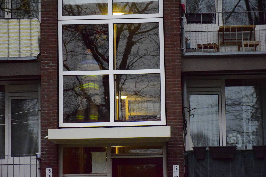 Koolmonoxide melding in appartementencomplex