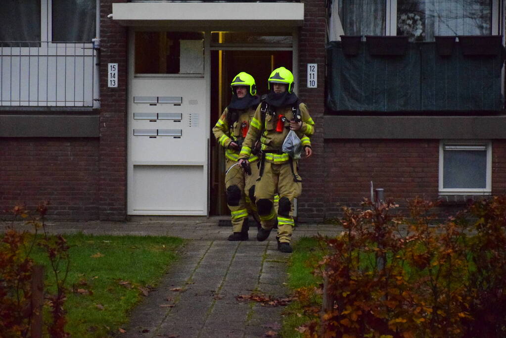 Koolmonoxide melding in appartementencomplex