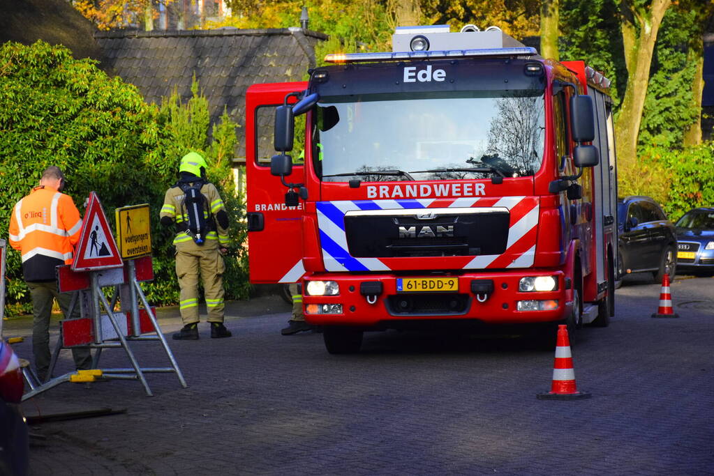 Gaslekkage door aanleg glasvezel