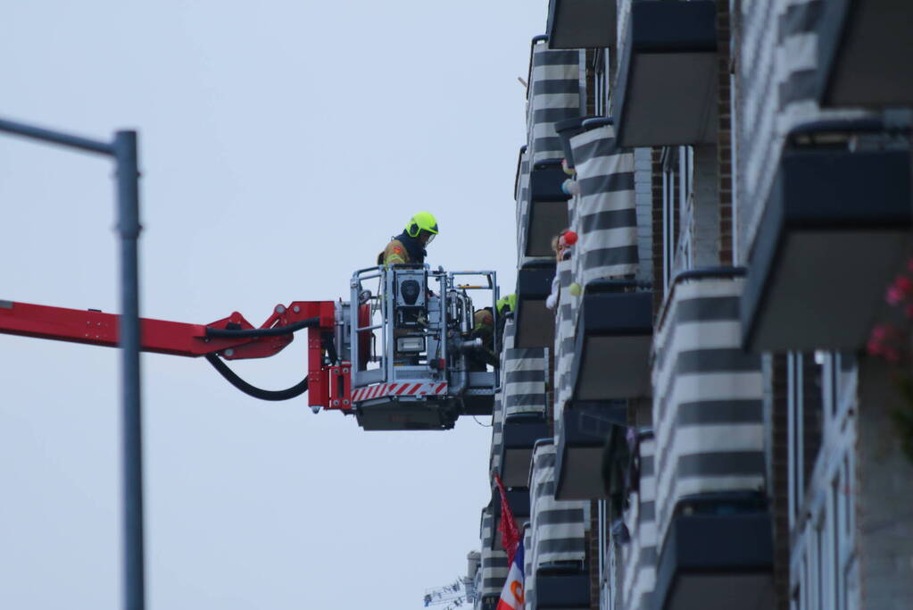 Twee appartementen verwoest door brand
