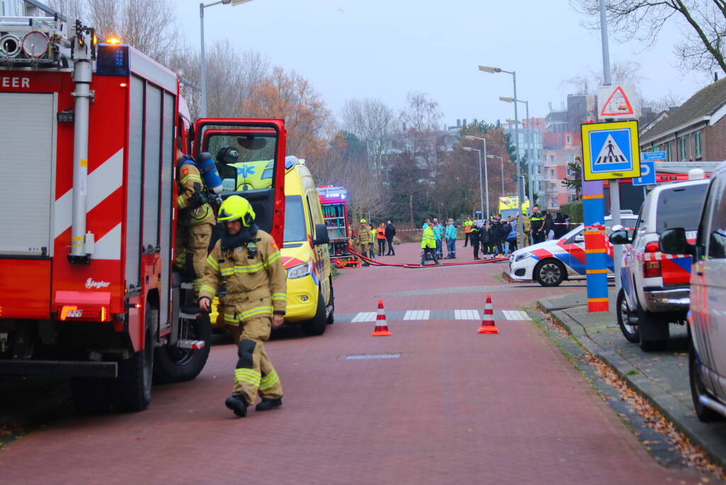 Twee appartementen verwoest door brand