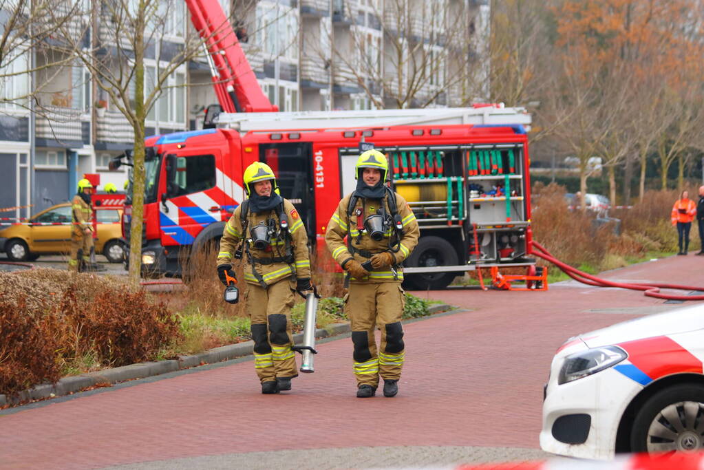 Twee appartementen verwoest door brand