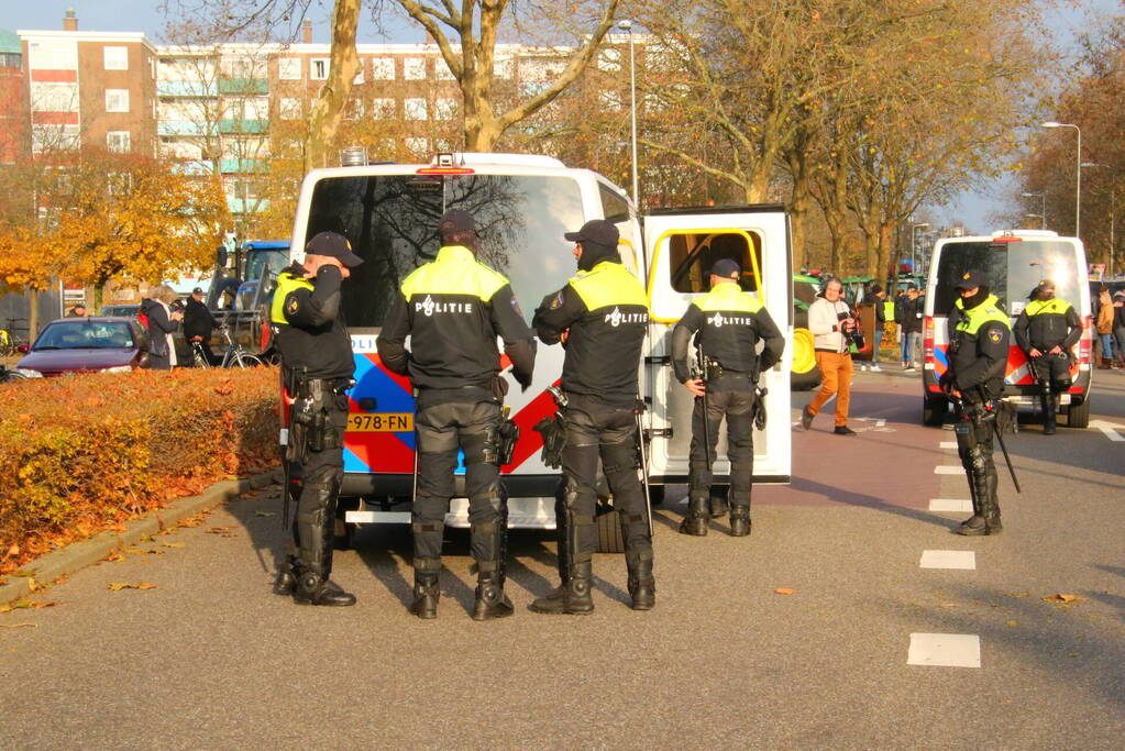 Meerdere actievoerders opgepakt bij boerenprotest