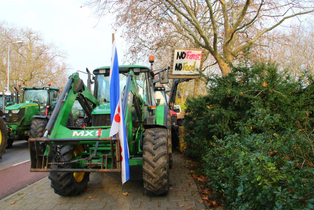 Meerdere actievoerders opgepakt bij boerenprotest