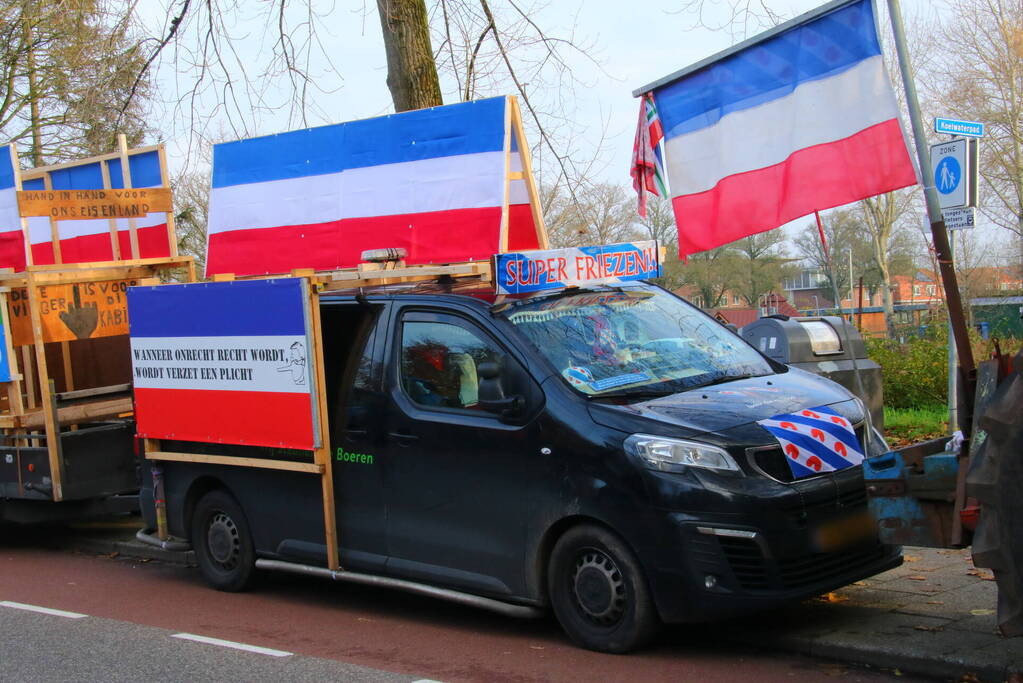 Meerdere actievoerders opgepakt bij boerenprotest