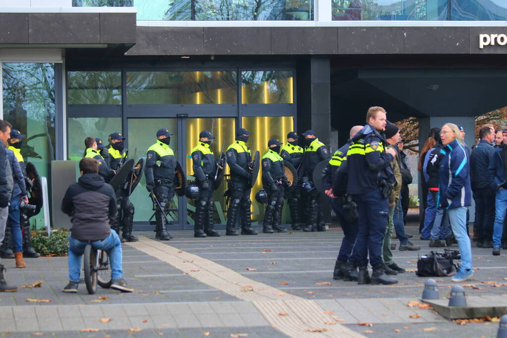 Meerdere actievoerders opgepakt bij boerenprotest