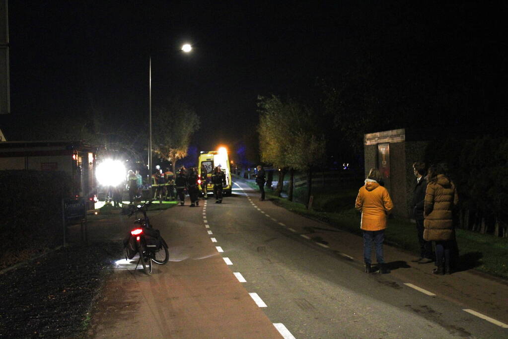 Persoon overleden na te water raken