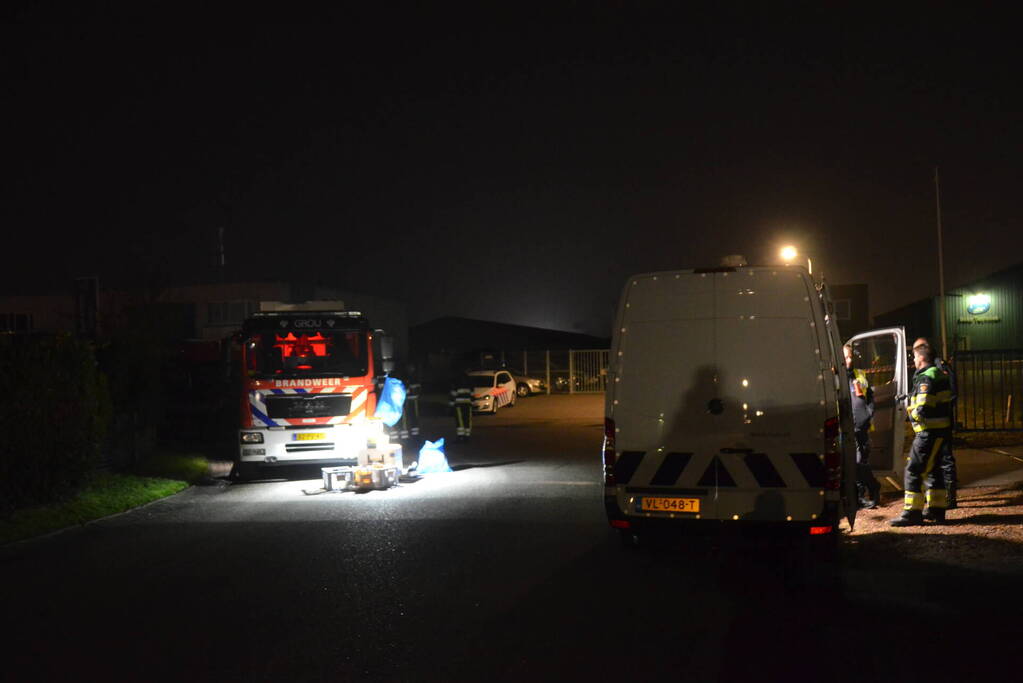RIVM assisteert brandweer bij vreemde geur