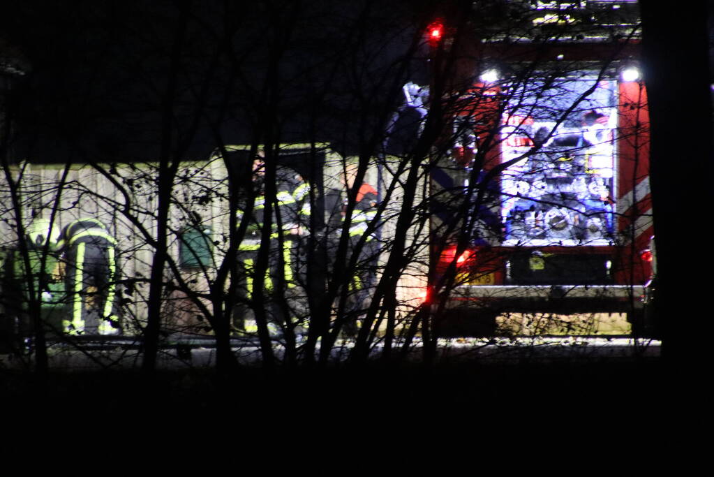 Brand in woonboerderij door kachel