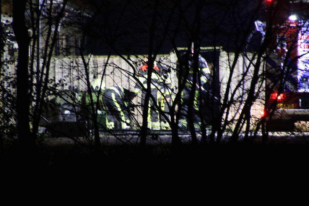 Brand in woonboerderij door kachel