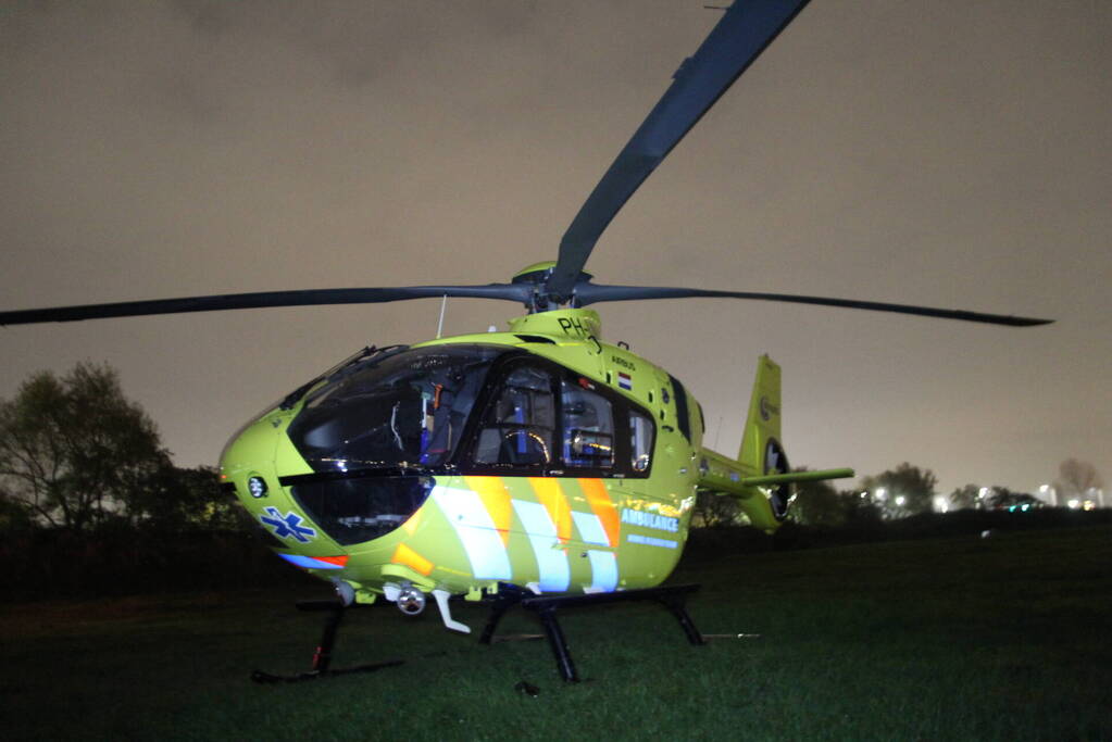 Traumahelikopter ingezet voor incident in woning