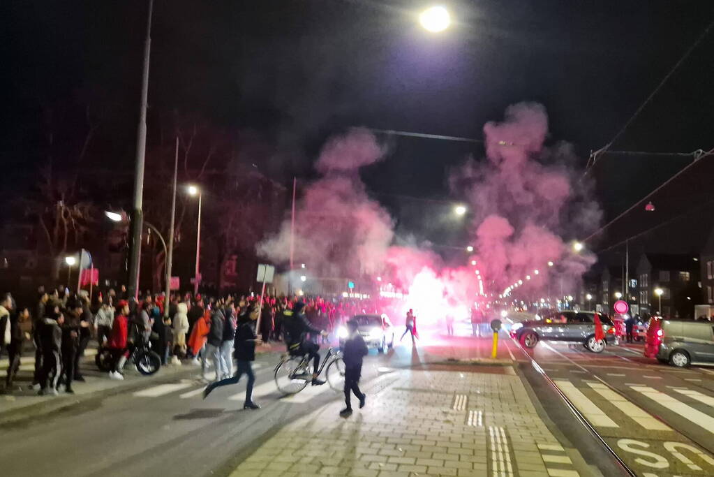 WK-winst Marokko massaal gevierd