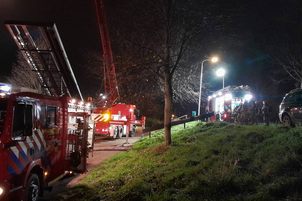 Meterkast zorgt voor grote brand in woning