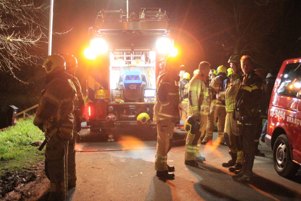 Meterkast zorgt voor grote brand in woning