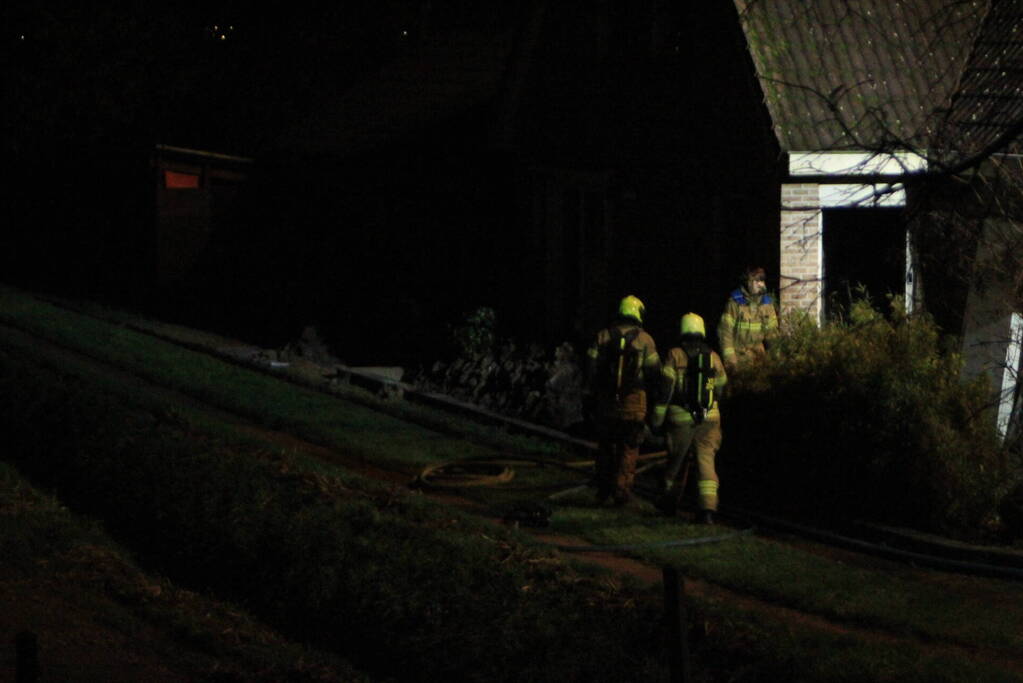 Meterkast zorgt voor grote brand in woning
