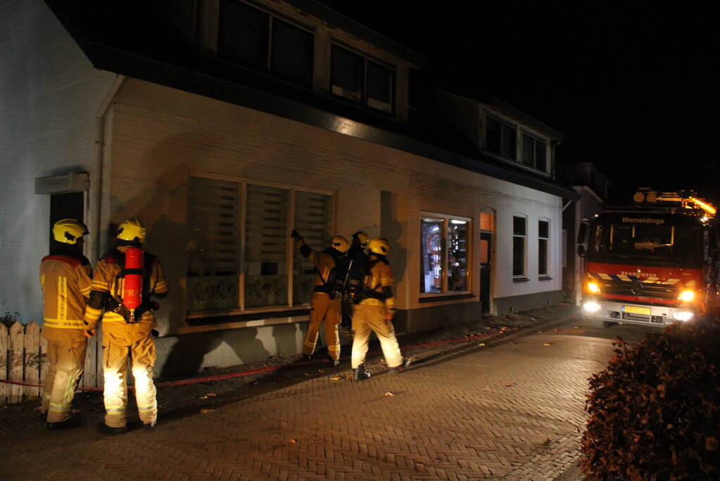 Schoorsteenbrand snel onder controle
