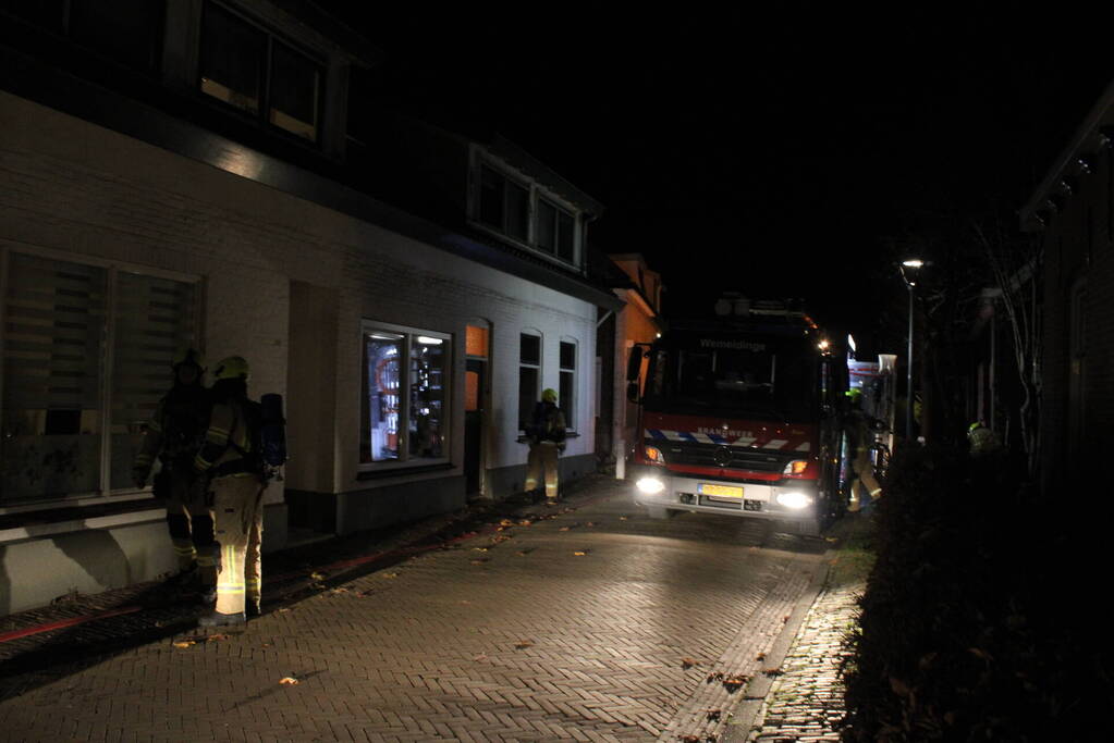 Schoorsteenbrand snel onder controle